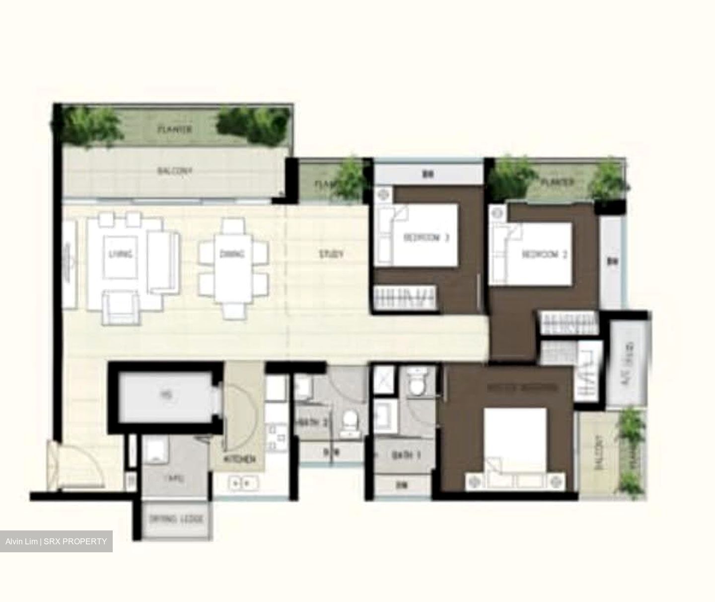 Blk 588A Park Central @ Amk (Ang Mo Kio), HDB 5 Rooms #614635911